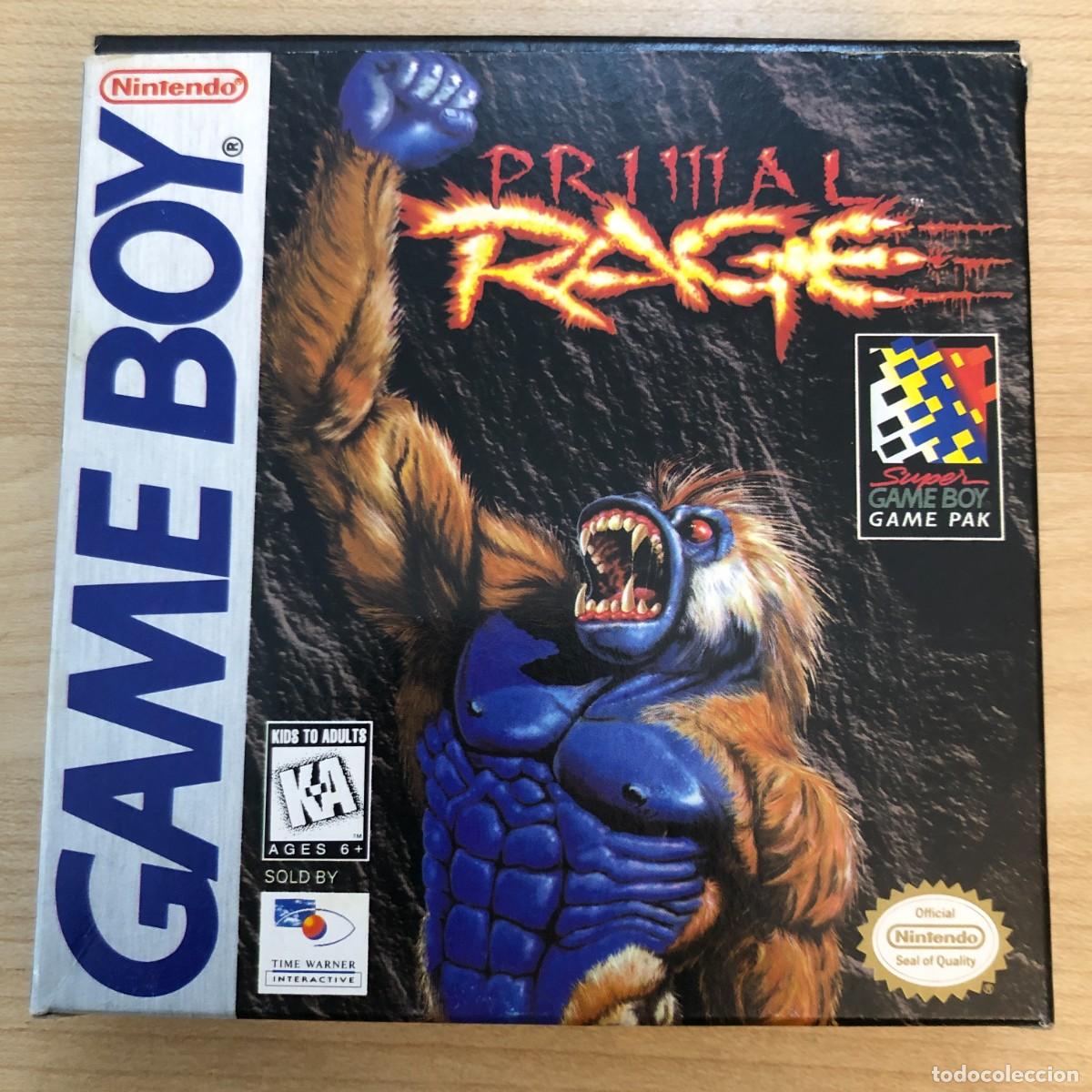 Videojuegos y consolas: PRIMAL RAGE. NINTENDO GAMEBOY. VERSION ESPA&Ntilde;A - Foto 1