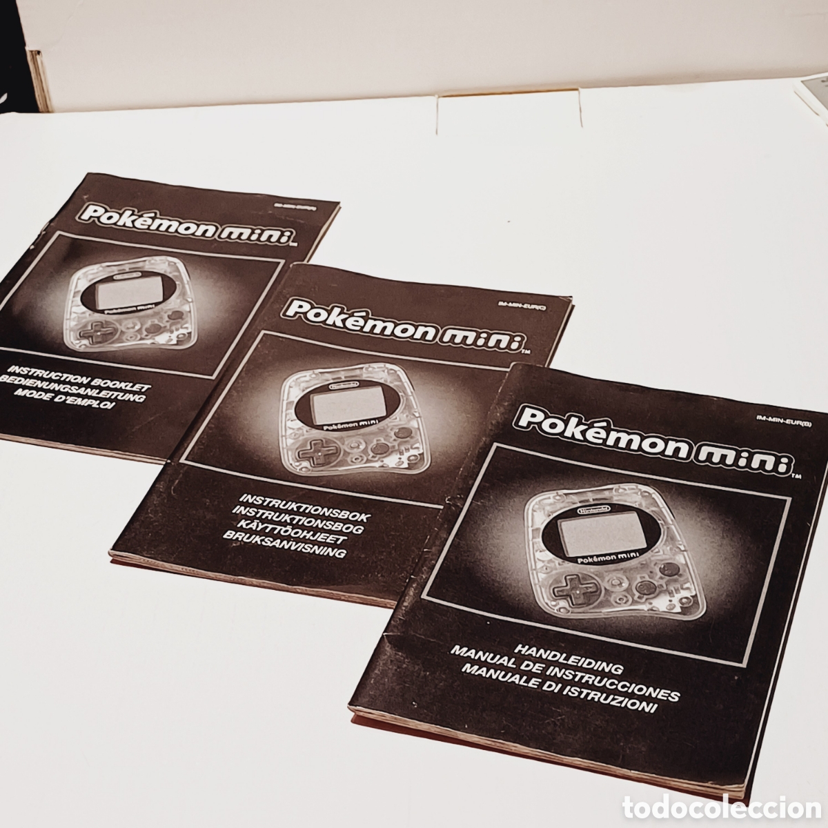 Videojuegos y consolas: Manuales Nintendo Pokemon Mini Multi lenguaje - Foto 1