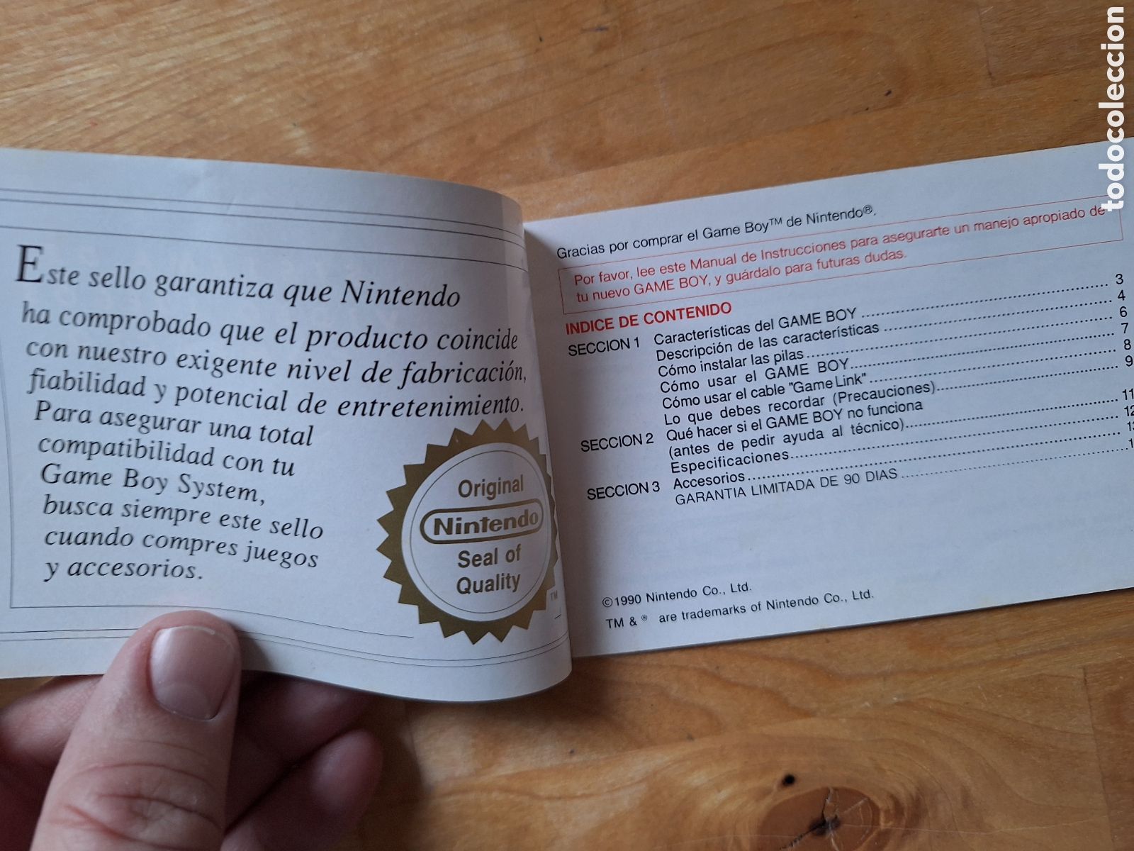 Videojuegos y consolas: Manual Instrucciones Game Boy - Foto 2