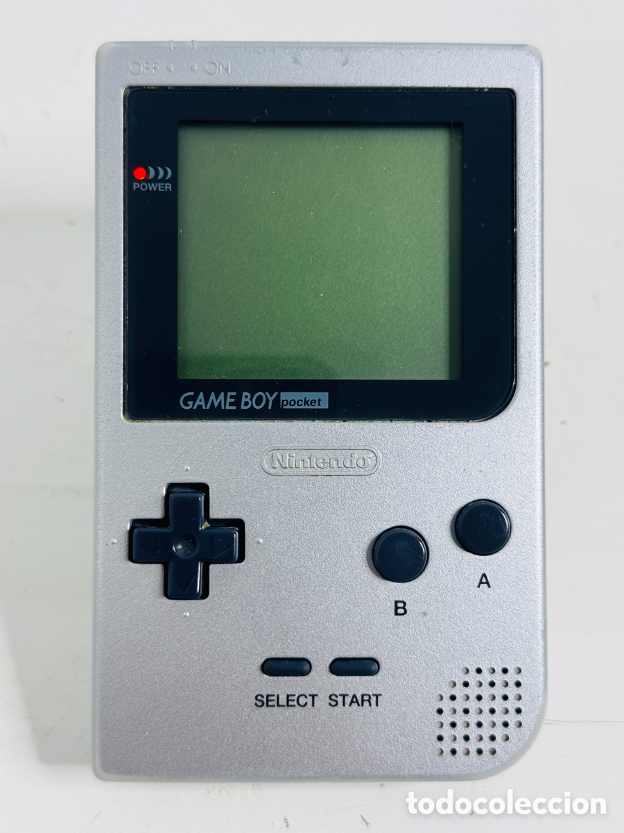 Videojuegos y consolas: Nintendo Game Boy Pocket Silver - Foto 1