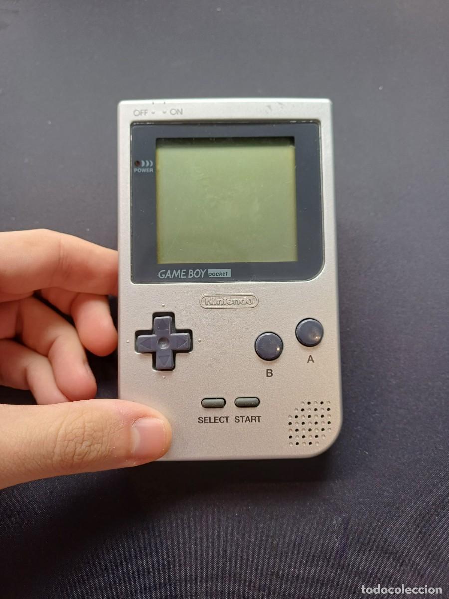 Videojuegos y consolas: Gameboy Pocket Plateada CON CAJA - Foto 2
