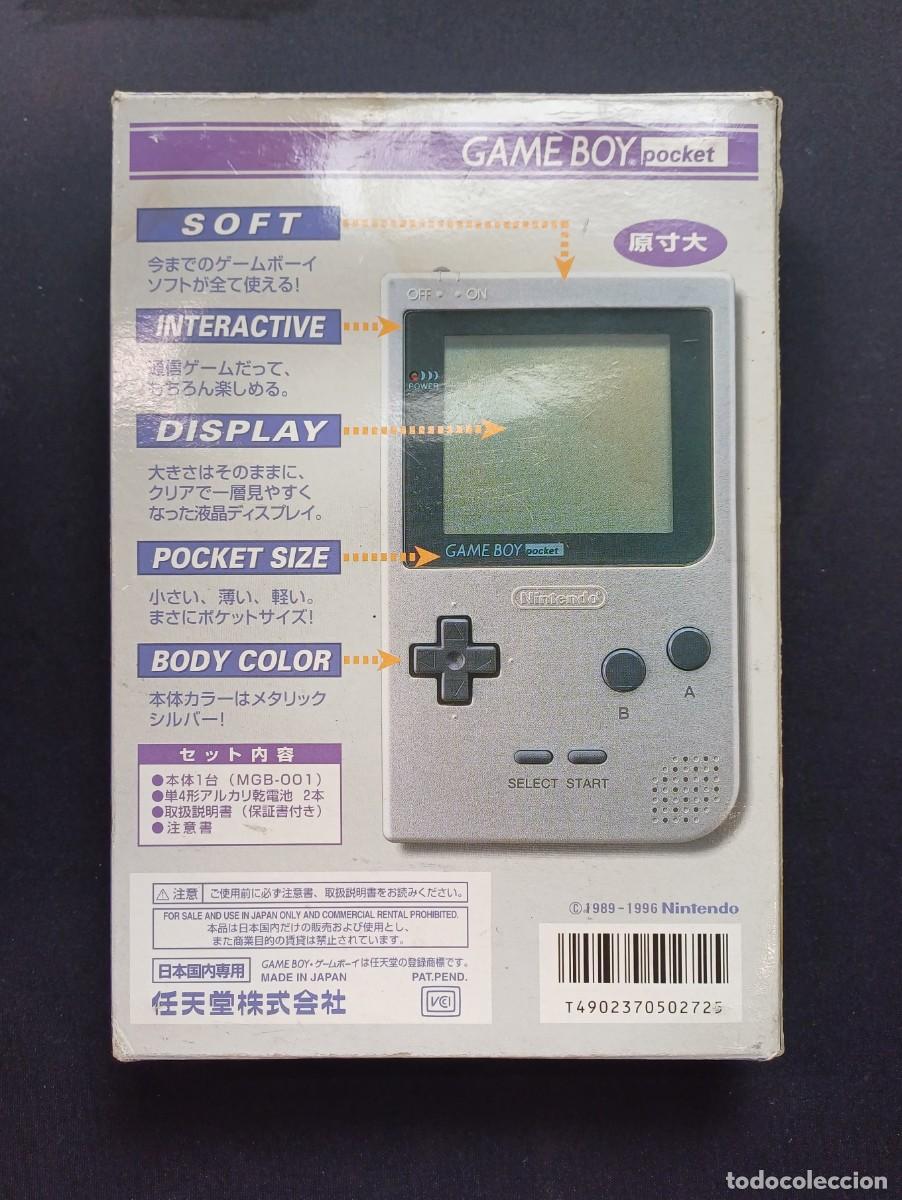 Videojuegos y consolas: Gameboy Pocket Plateada CON CAJA - Foto 7