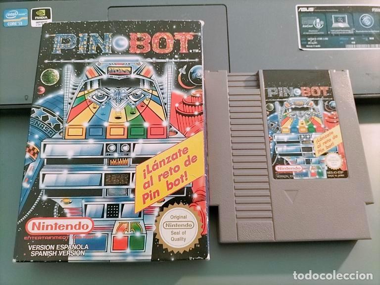 Videojuegos y consolas: PIN BOT. NINTENDO. VERSI&Oacute;N ESPA&Ntilde;OLA - Foto 1