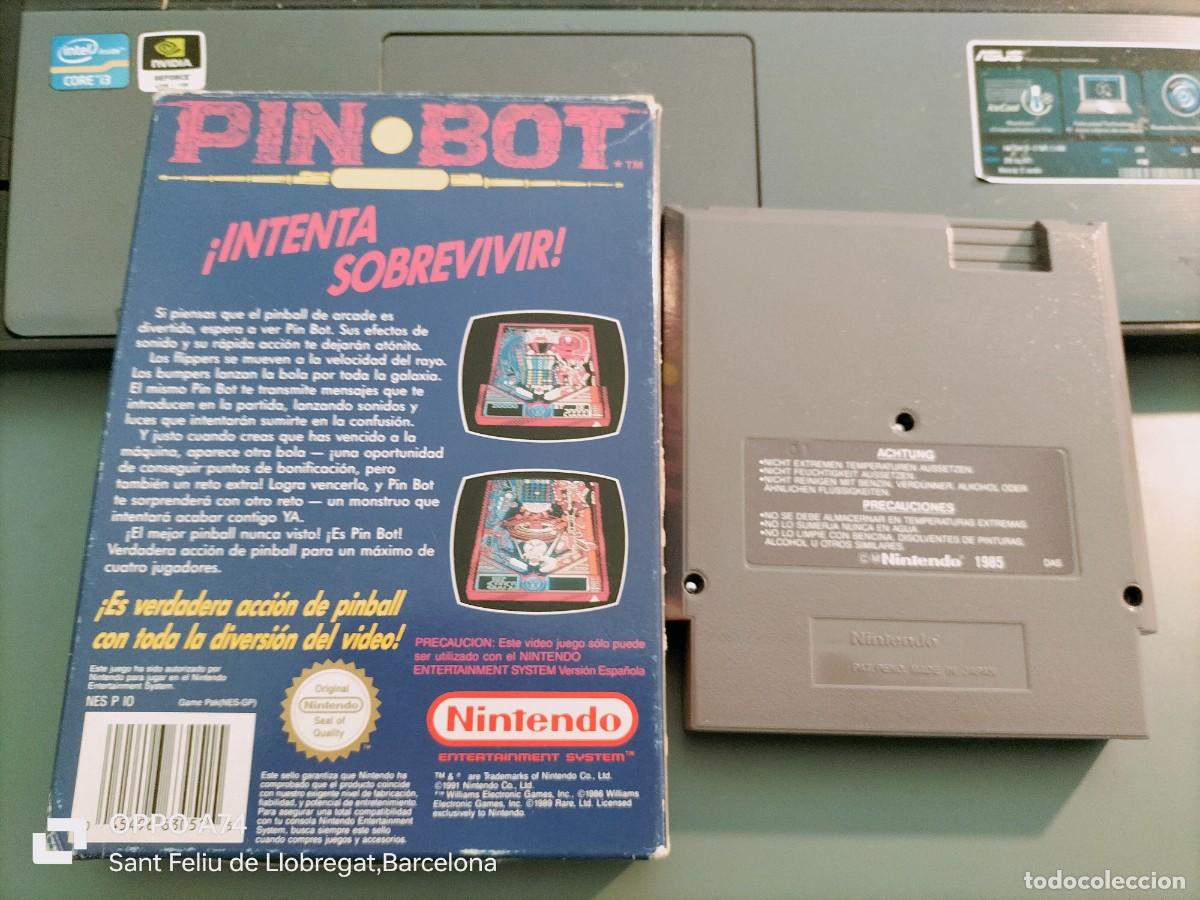 Videojuegos y consolas: PIN BOT. NINTENDO. VERSI&Oacute;N ESPA&Ntilde;OLA - Foto 2