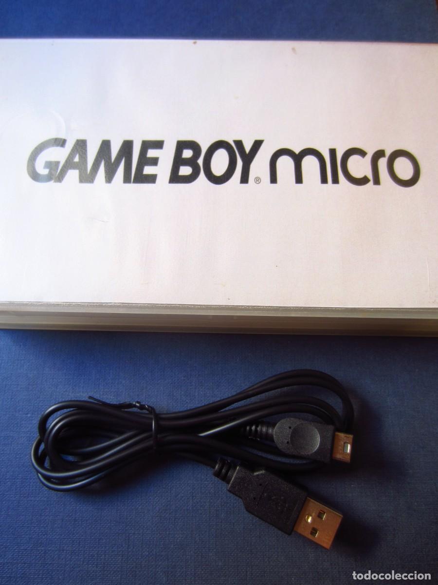 Videojuegos y consolas: Cable Carga USB para Nintendo Gameboy Micro - Foto 1
