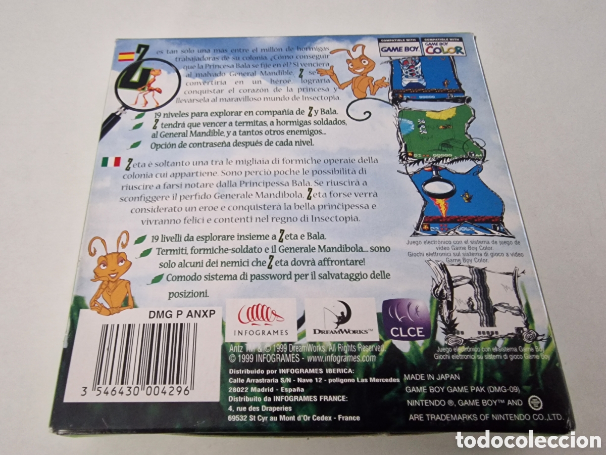 Videojuegos y consolas: Hormigaz Game Boy Color - Foto 7