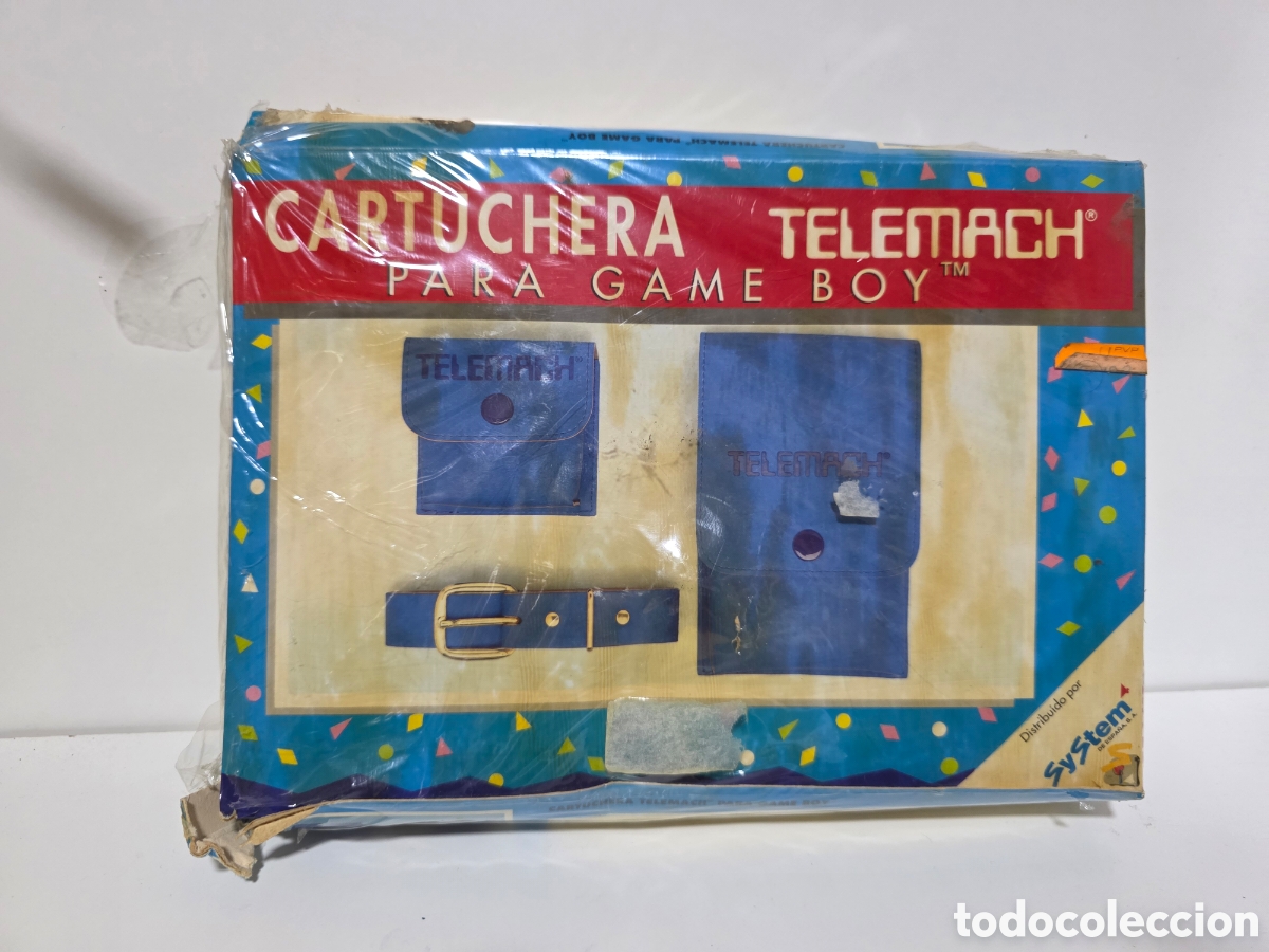 Videojuegos y consolas: Cartuchera telemach game boy original 1992 - Foto 1