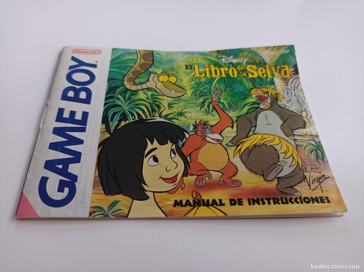 Videojuegos y consolas: MANUAL DE INSTRUCCIONES GAME BOY EL LIBRO DE LA SELVA - Foto 1