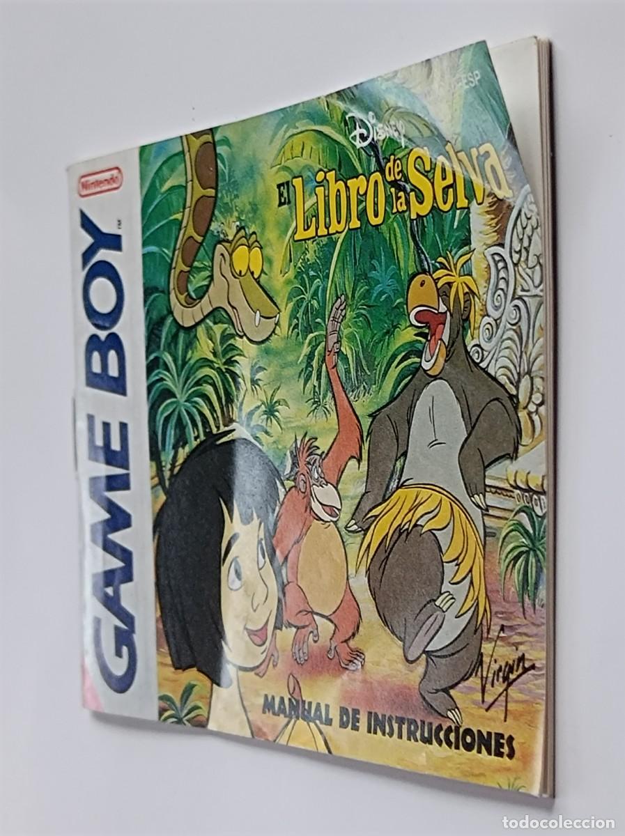 Videojuegos y consolas: MANUAL DE INSTRUCCIONES GAME BOY EL LIBRO DE LA SELVA - Foto 3