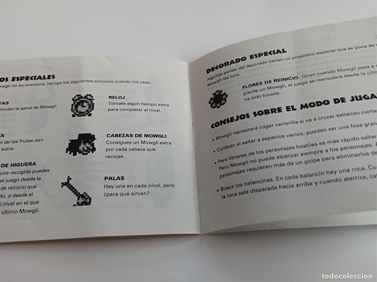 Videojuegos y consolas: MANUAL DE INSTRUCCIONES GAME BOY EL LIBRO DE LA SELVA - Foto 9