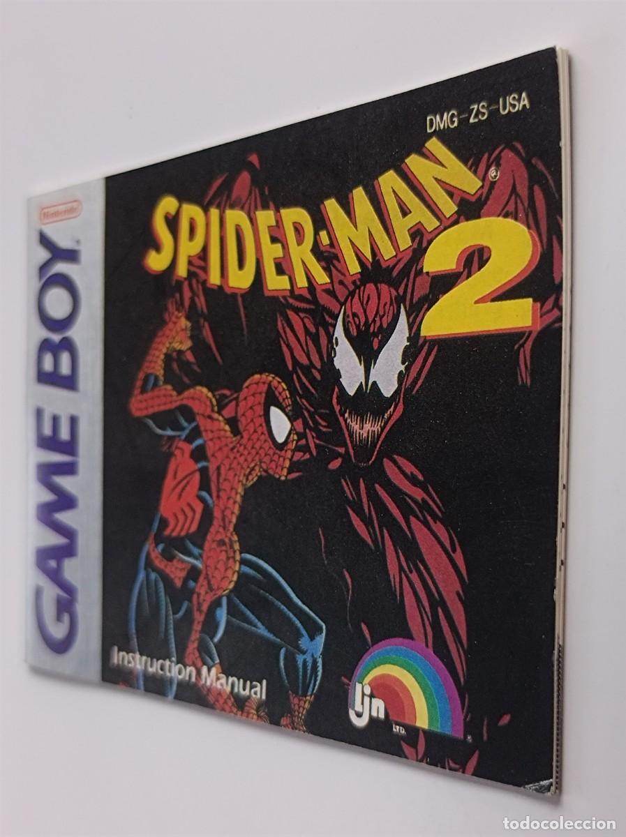 Videojuegos y consolas: MANUAL DE INSTRUCCIONES GAME BOY SPIDERMAN 2 - Foto 2