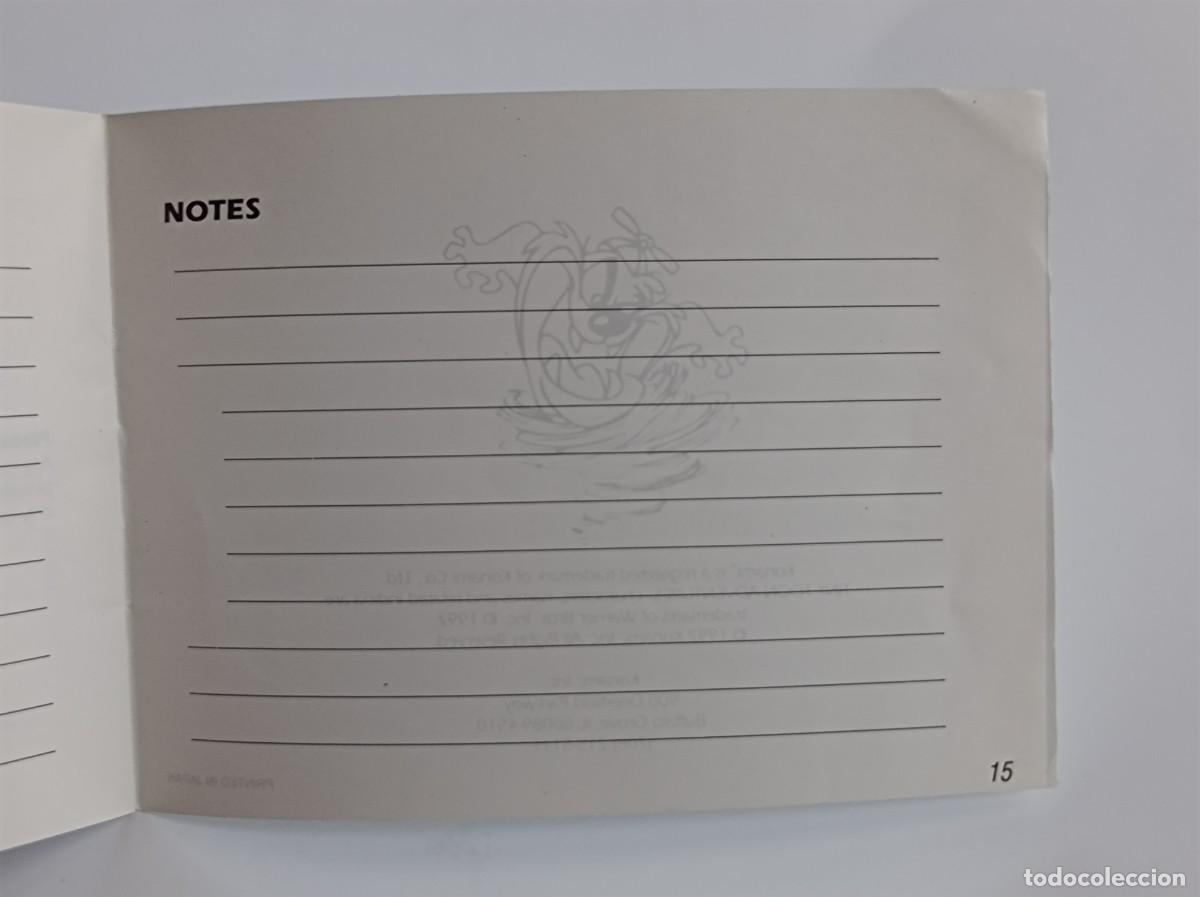 Videojuegos y consolas: Manual de Instrucciones GAME BOY Tiny Toon Babs Big Break - Foto 4