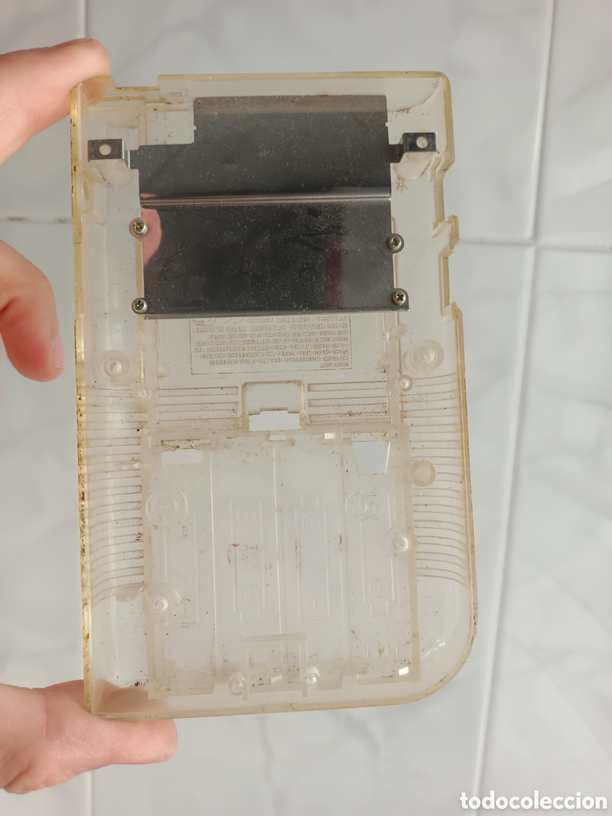 Videojuegos y consolas: Carcasa transparente original gameboy game boy transparente - Foto 2