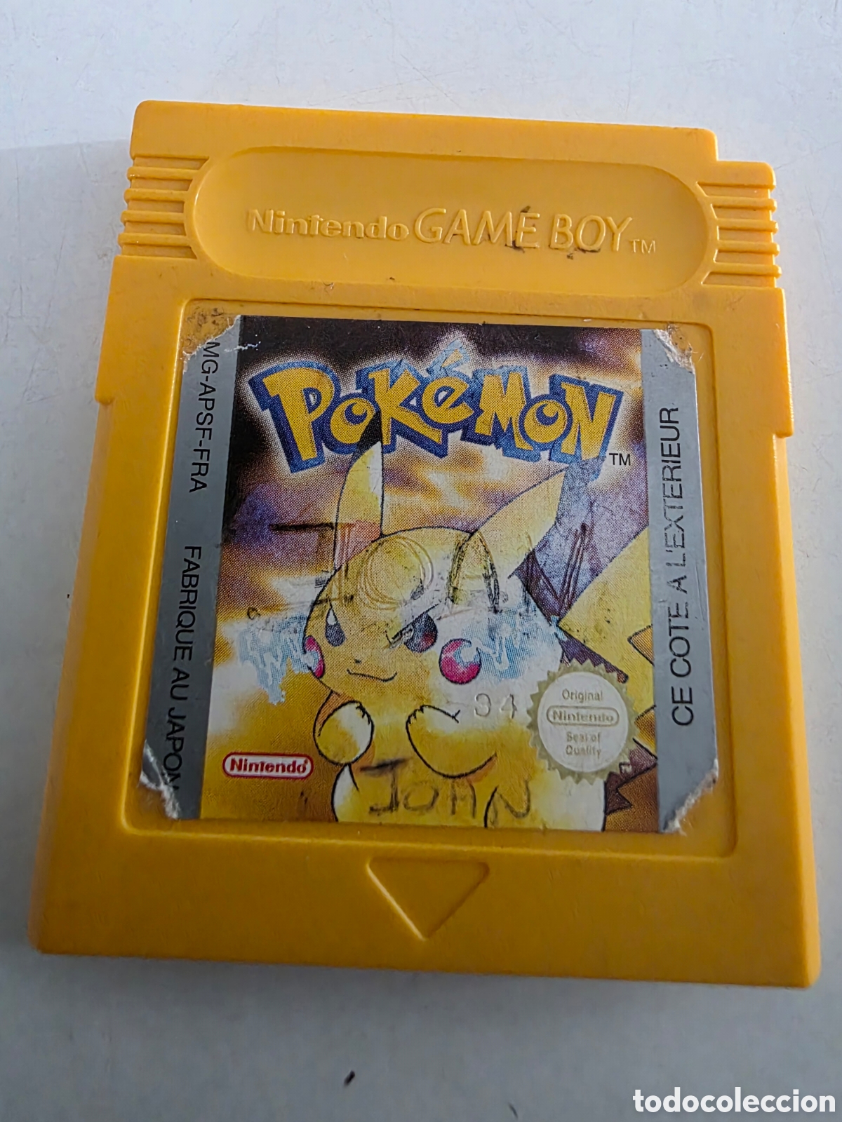 Videojuegos y consolas: Pokemon Amarillo Nintendo Game Boy Oficial - Foto 3