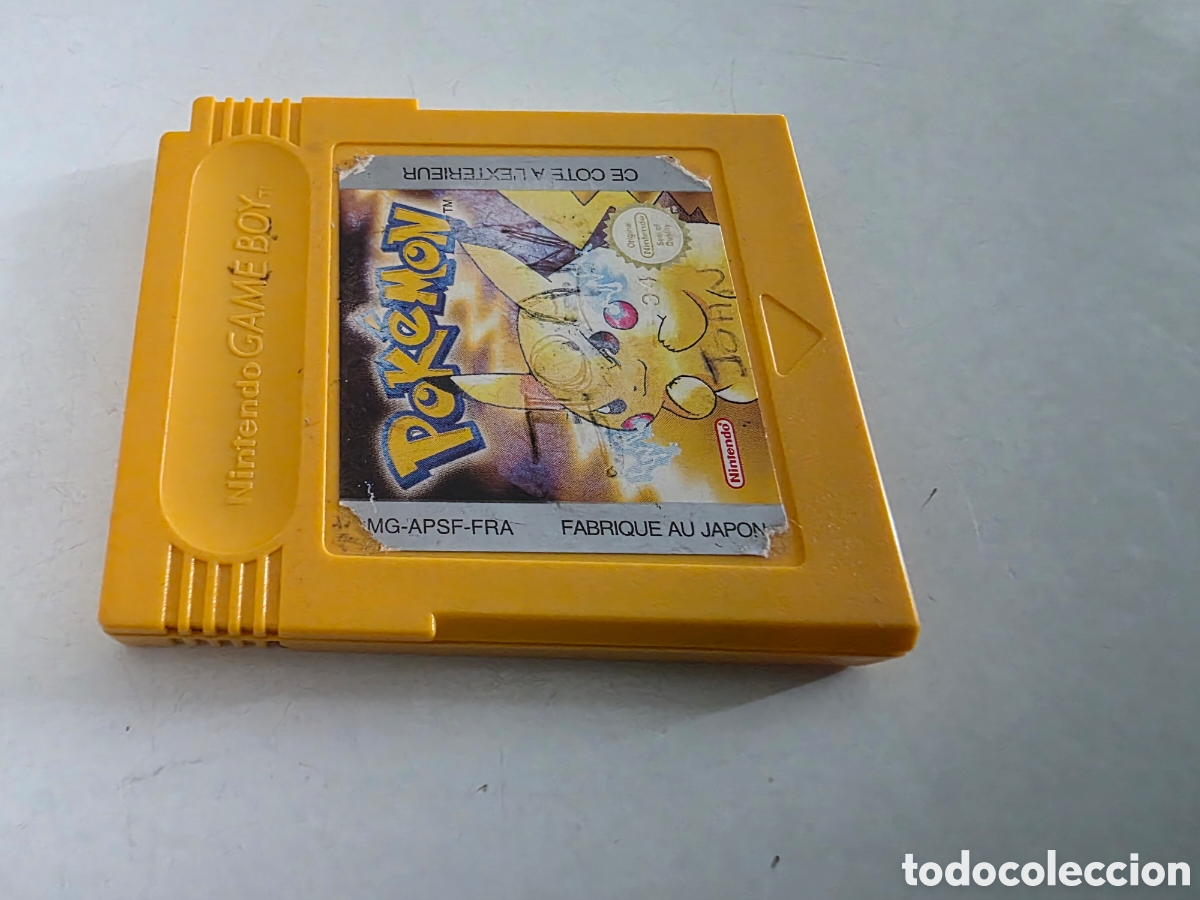 Videojuegos y consolas: Pokemon Amarillo Nintendo Game Boy Oficial - Foto 4