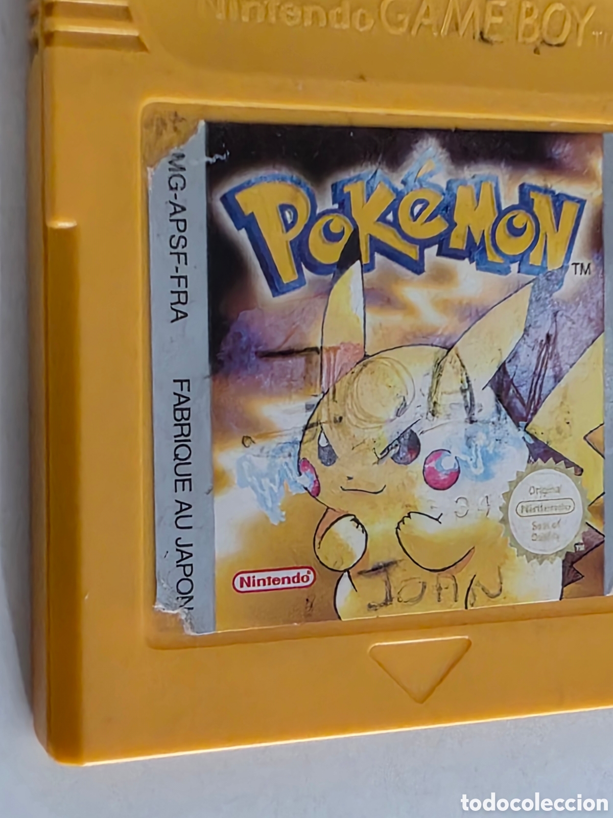 Videojuegos y consolas: Pokemon Amarillo Nintendo Game Boy Oficial - Foto 5