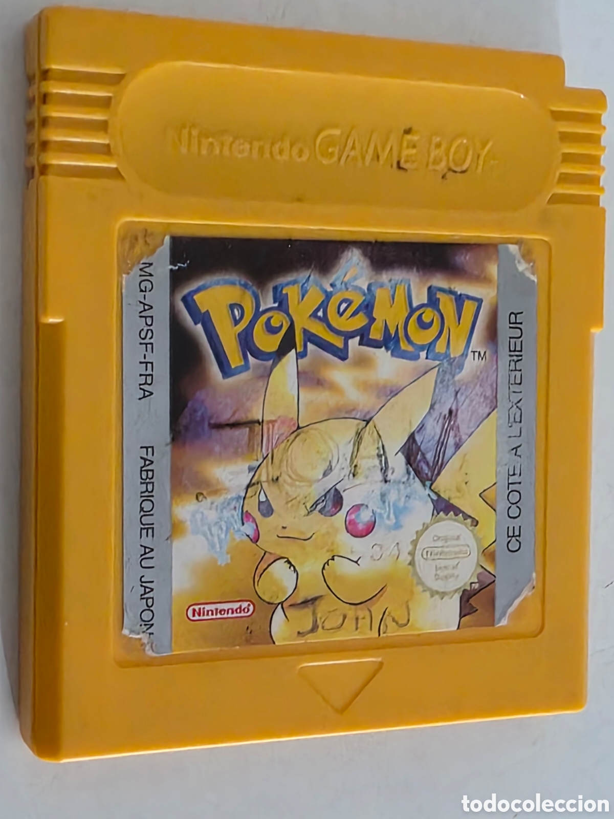 Videojuegos y consolas: Pokemon Amarillo Nintendo Game Boy Oficial - Foto 7