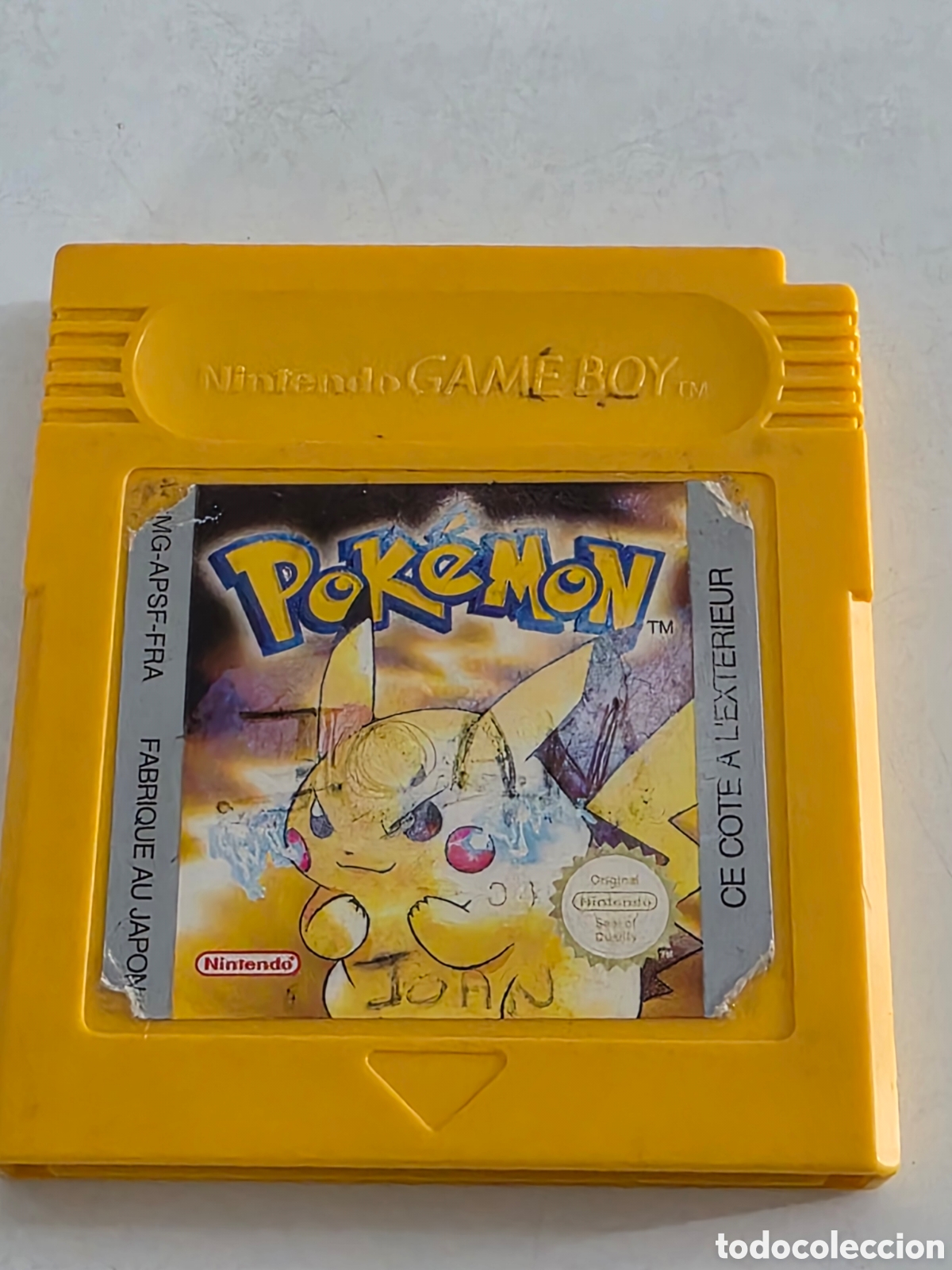 Videojuegos y consolas: Pokemon Amarillo Nintendo Game Boy Oficial - Foto 9