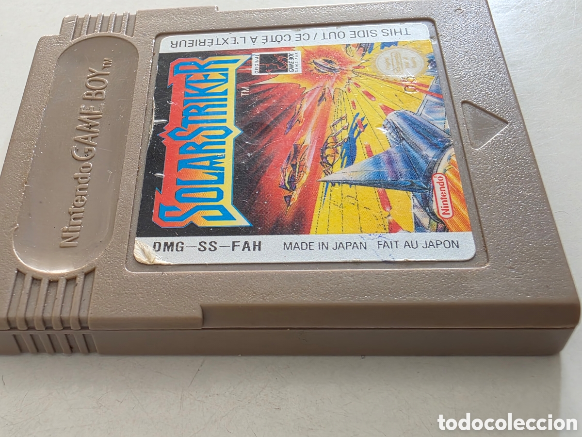 Videojuegos y consolas: Solar Striker Game Boy Nintendo - Foto 6