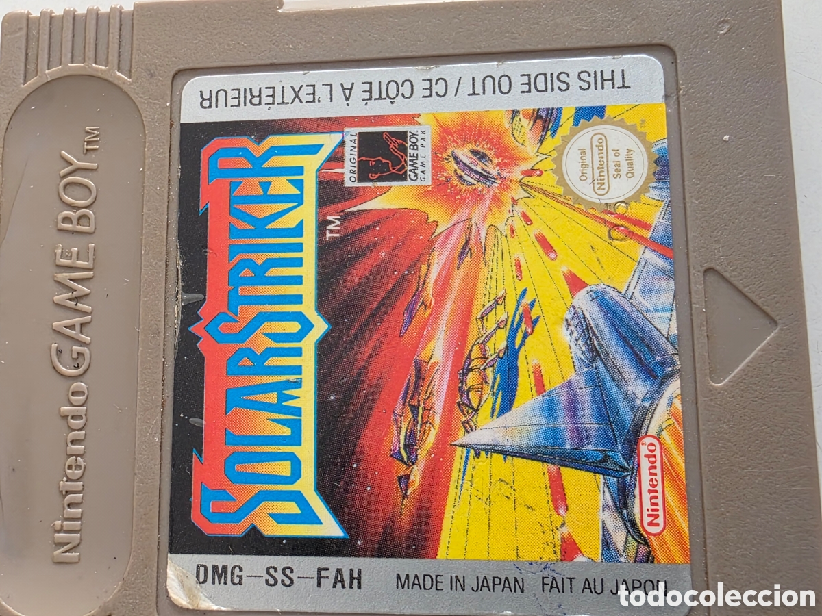 Videojuegos y consolas: Solar Striker Game Boy Nintendo - Foto 7