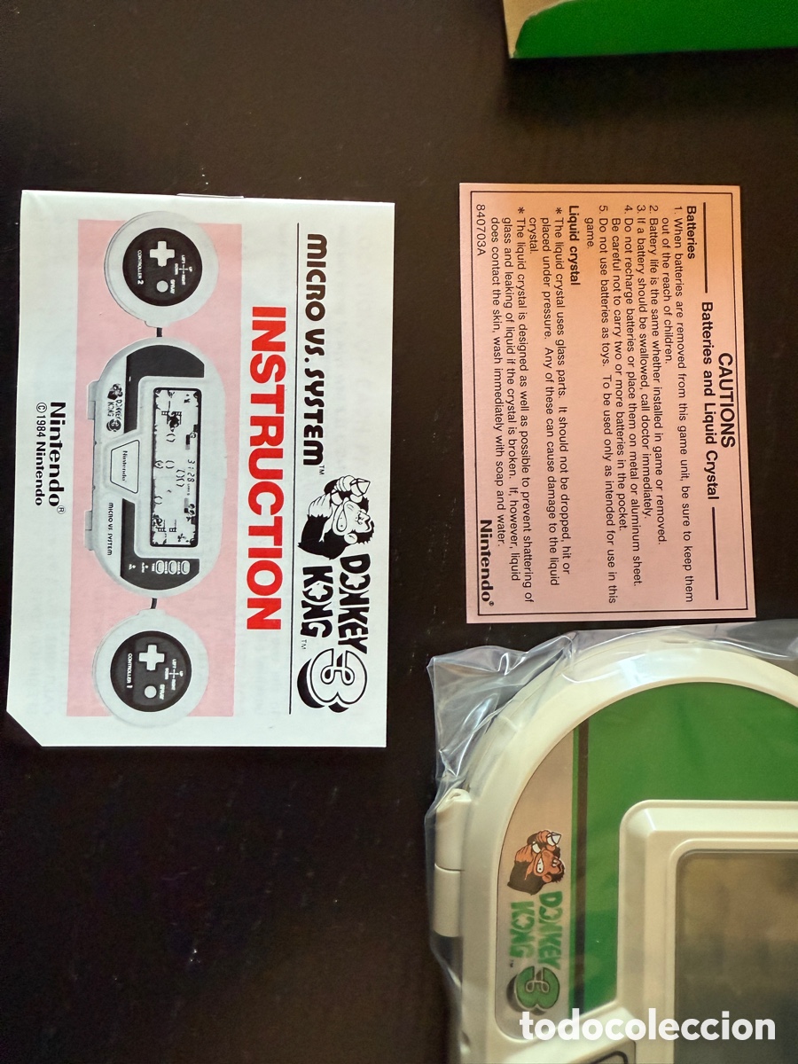 Videojuegos y consolas: Donkey Kong 3 Nintendo game & watch - Foto 8