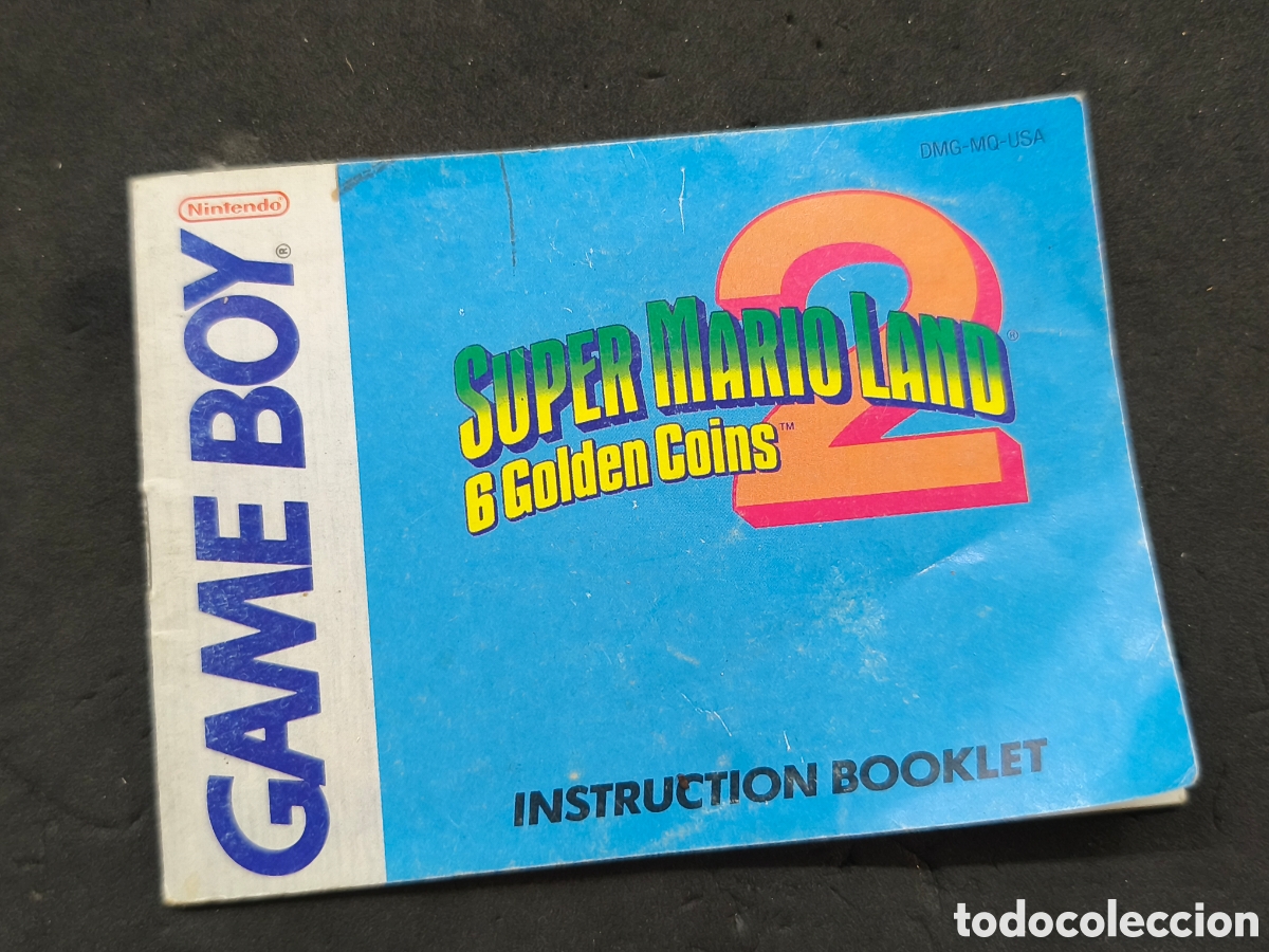 Videojuegos y consolas: Manual Game boy Super Mario land 2 - Foto 1