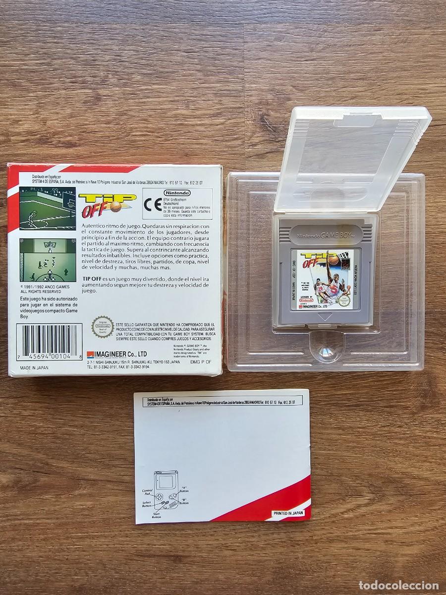 Videojuegos y consolas: Tip Off Game Boy Pal Esp. Nintendo - Foto 2