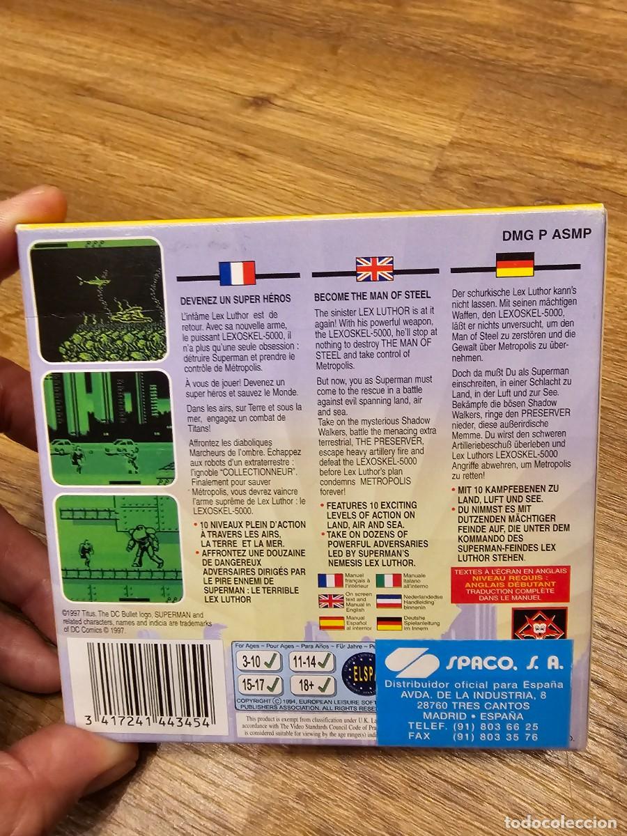 Videojuegos y consolas: Superman Game Boy Pal Eur (Multi). Nintendo - Foto 5
