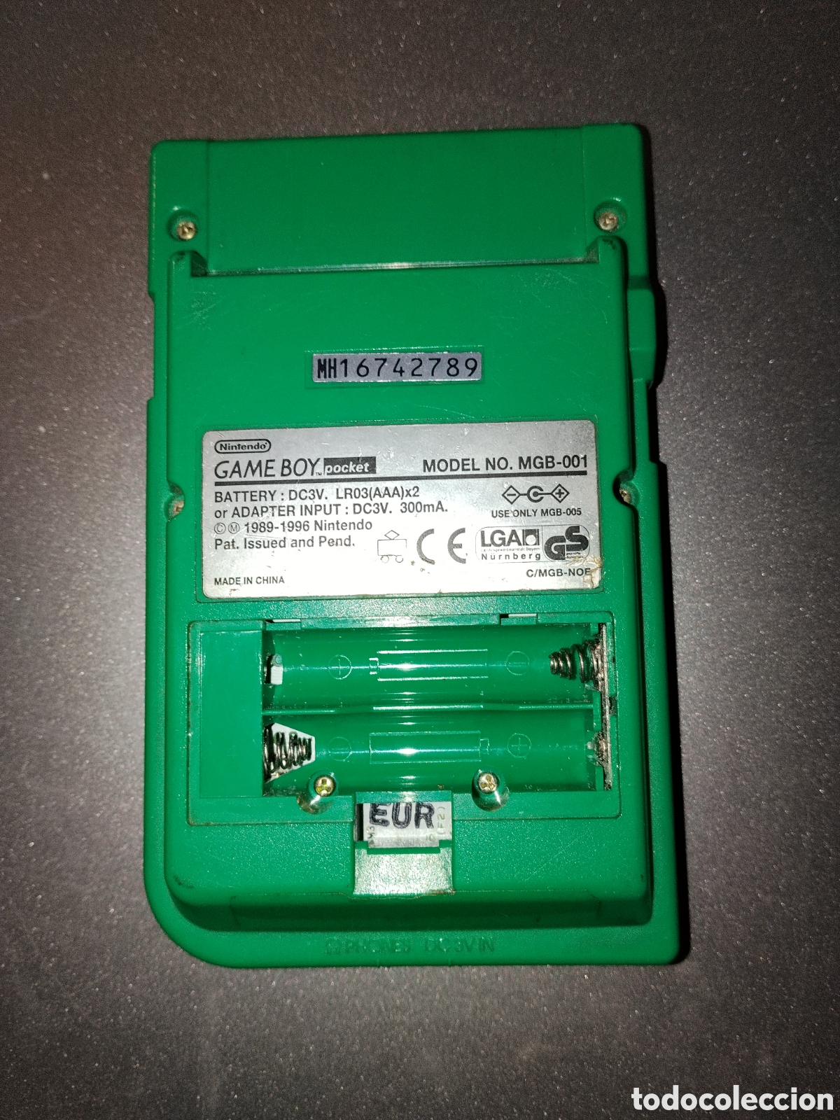 Videojuegos y consolas: Game boy pocket.color verde - Foto 7