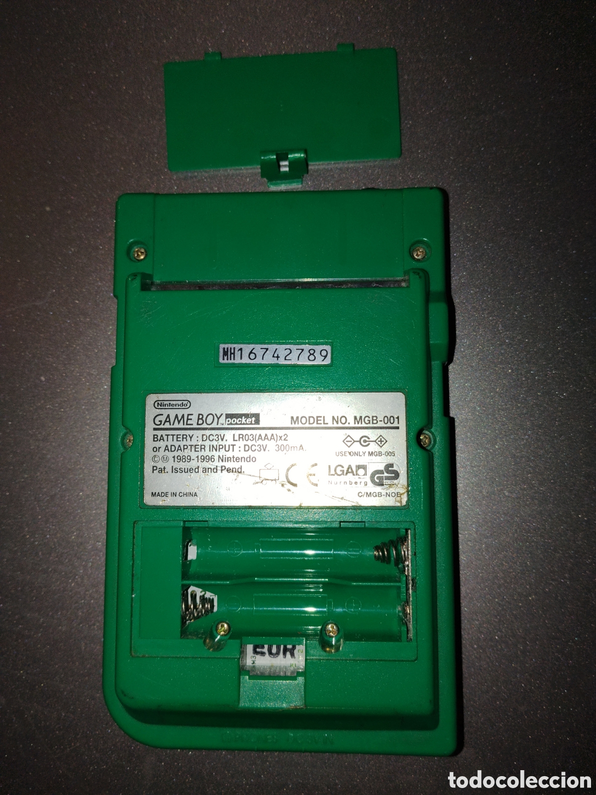 Videojuegos y consolas: Game boy pocket.color verde - Foto 8