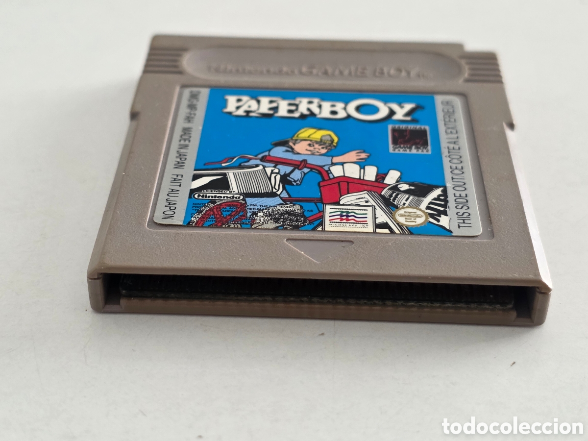 Videojuegos y consolas: Paperboy Game Boy original Nintendo - Foto 2