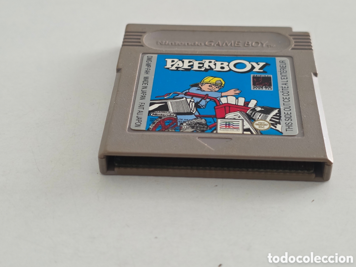 Videojuegos y consolas: Paperboy Game Boy original Nintendo - Foto 1