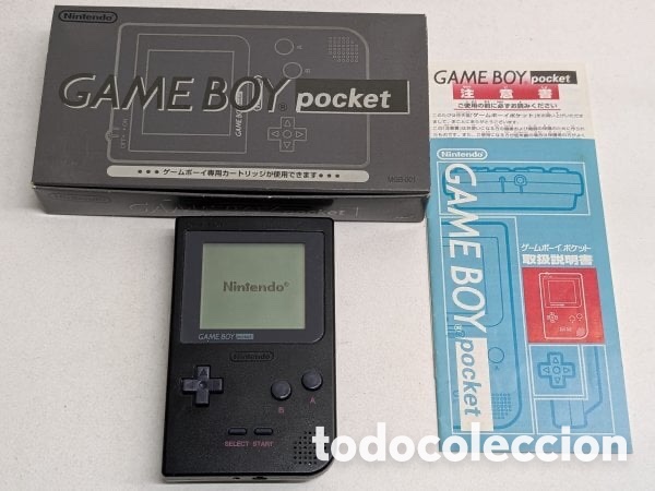 Videojuegos y Consolas: Casi a estrenar!! Game Boy Pocket Negra MGB-001
