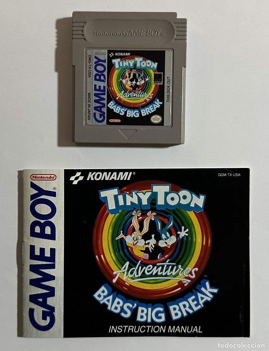 Videojuegos y consolas: Tiny Toon Adventures Babs Big Break Game Boy - Foto 1