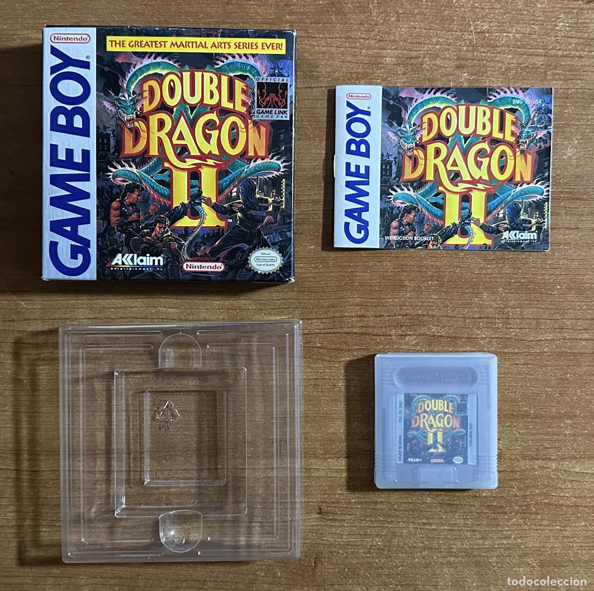 Videojuegos y consolas: Double Dragon II Game Boy USA - Foto 1