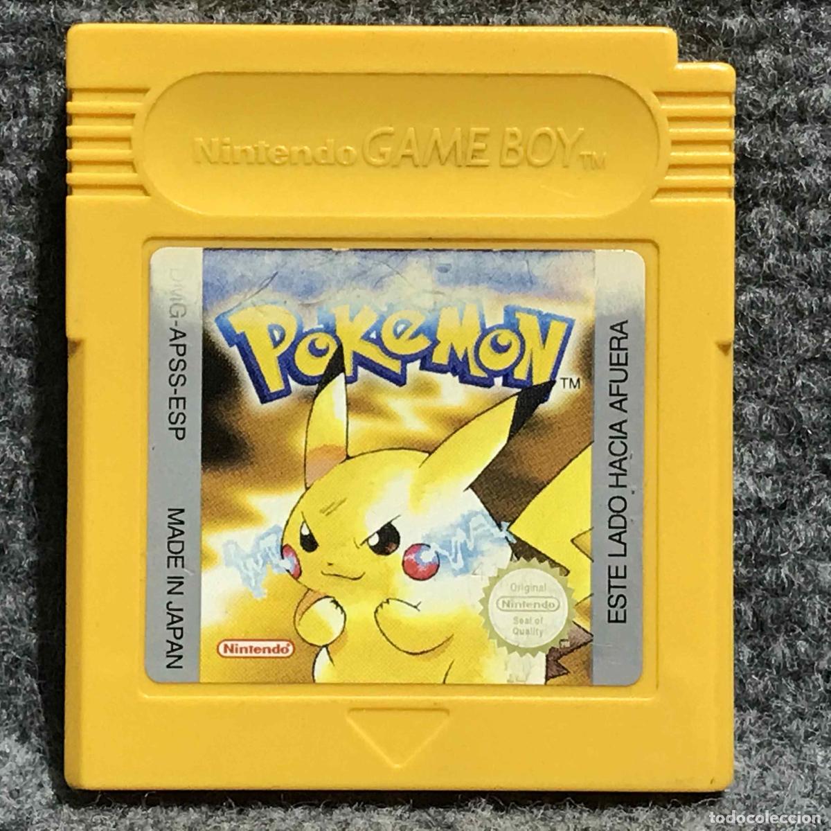 Videojuegos y Consolas: POKEMON AMARILLO NINTENDO GAME BOY GB