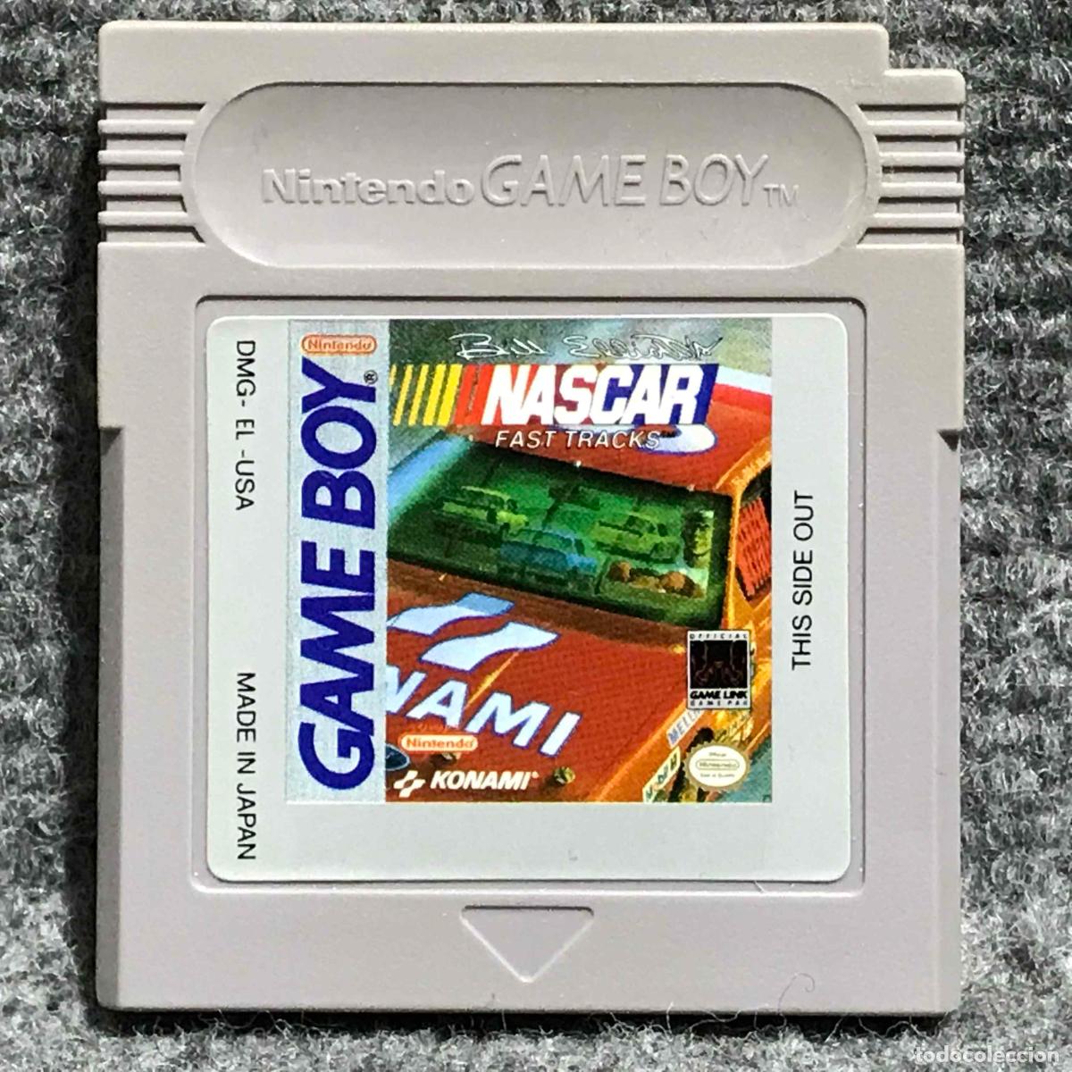 Videojuegos y Consolas: BILL ELLIOTTS NASCAR FAST TRACKS NTSC USA NINTENDO GAME BOY GB