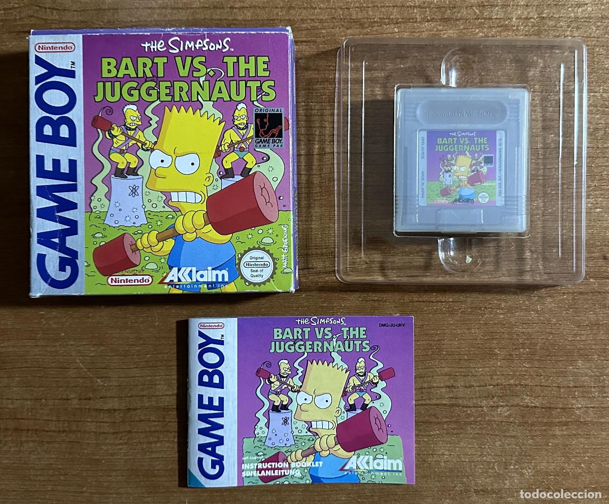 Videojuegos y consolas: Bart VS The Juggernauts Game Boy PAL NOE - Foto 1
