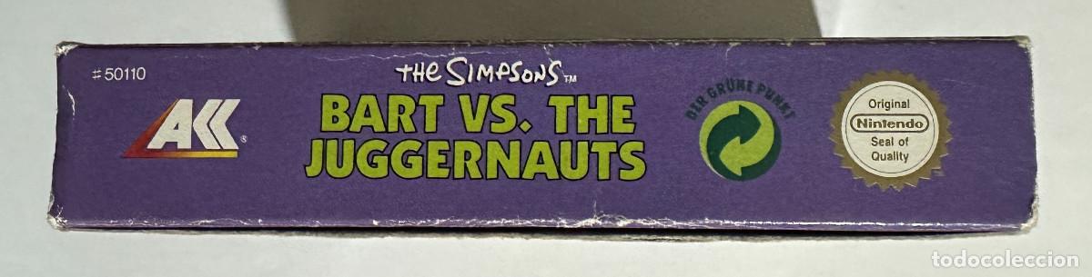Videojuegos y consolas: Bart VS The Juggernauts Game Boy PAL NOE - Foto 4