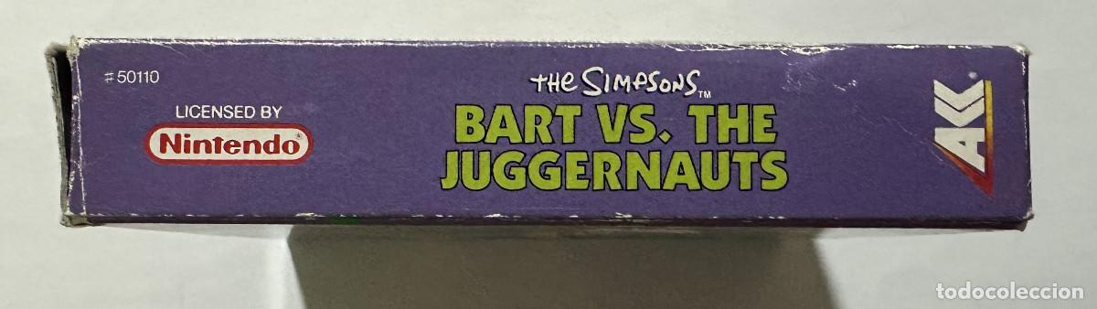Videojuegos y consolas: Bart VS The Juggernauts Game Boy PAL NOE - Foto 6