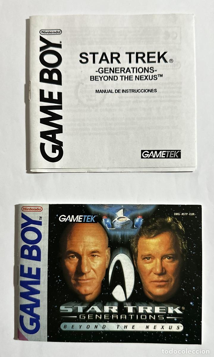 Videojuegos y consolas: Star Trek Generations Game Boy Pal EUR - Foto 10