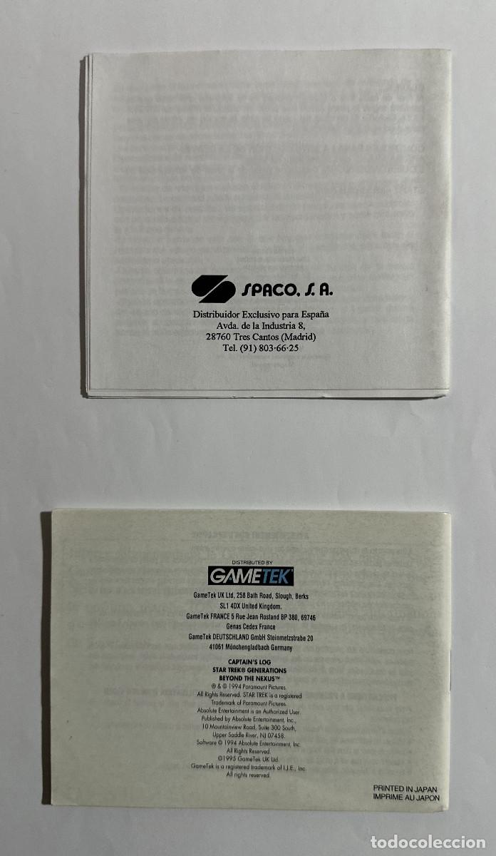 Videojuegos y consolas: Star Trek Generations Game Boy Pal EUR - Foto 11
