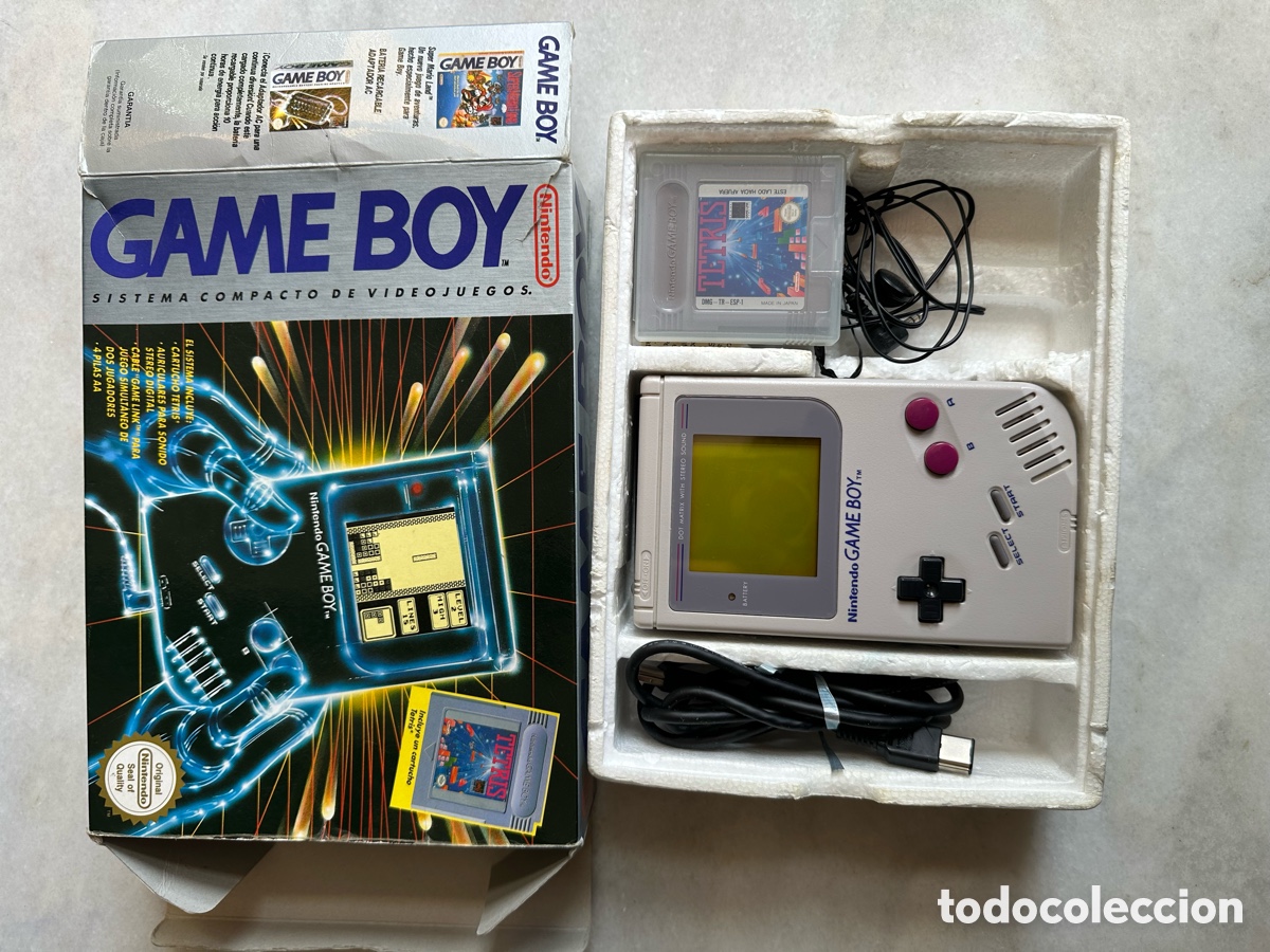 Videojuegos y Consolas: Game boy pack Tetris Espa&ntilde;ola (ESP) Versi&oacute;n del distribuidor Erbe, completa