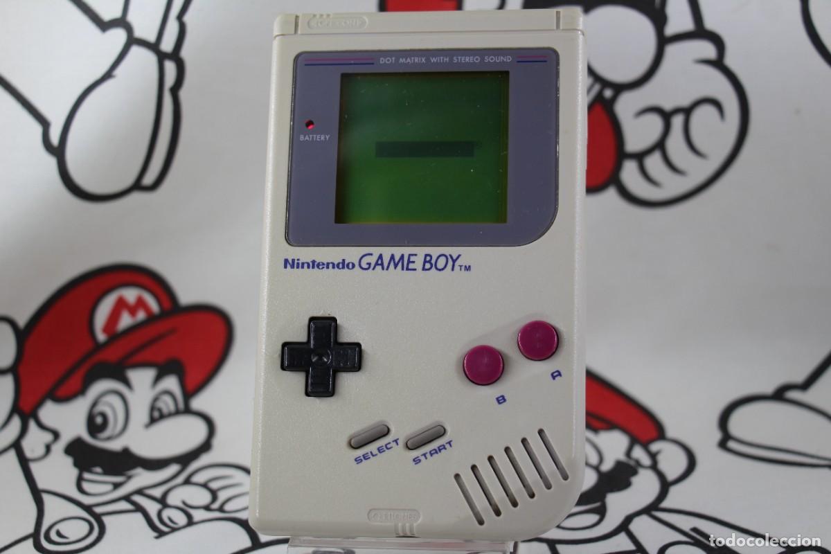 Videojuegos y Consolas: CONSOLA NINTENDO GAME BOY CLASICA GRIS ORIGINAL FUNCIONANDO LEER DESCRIPCION