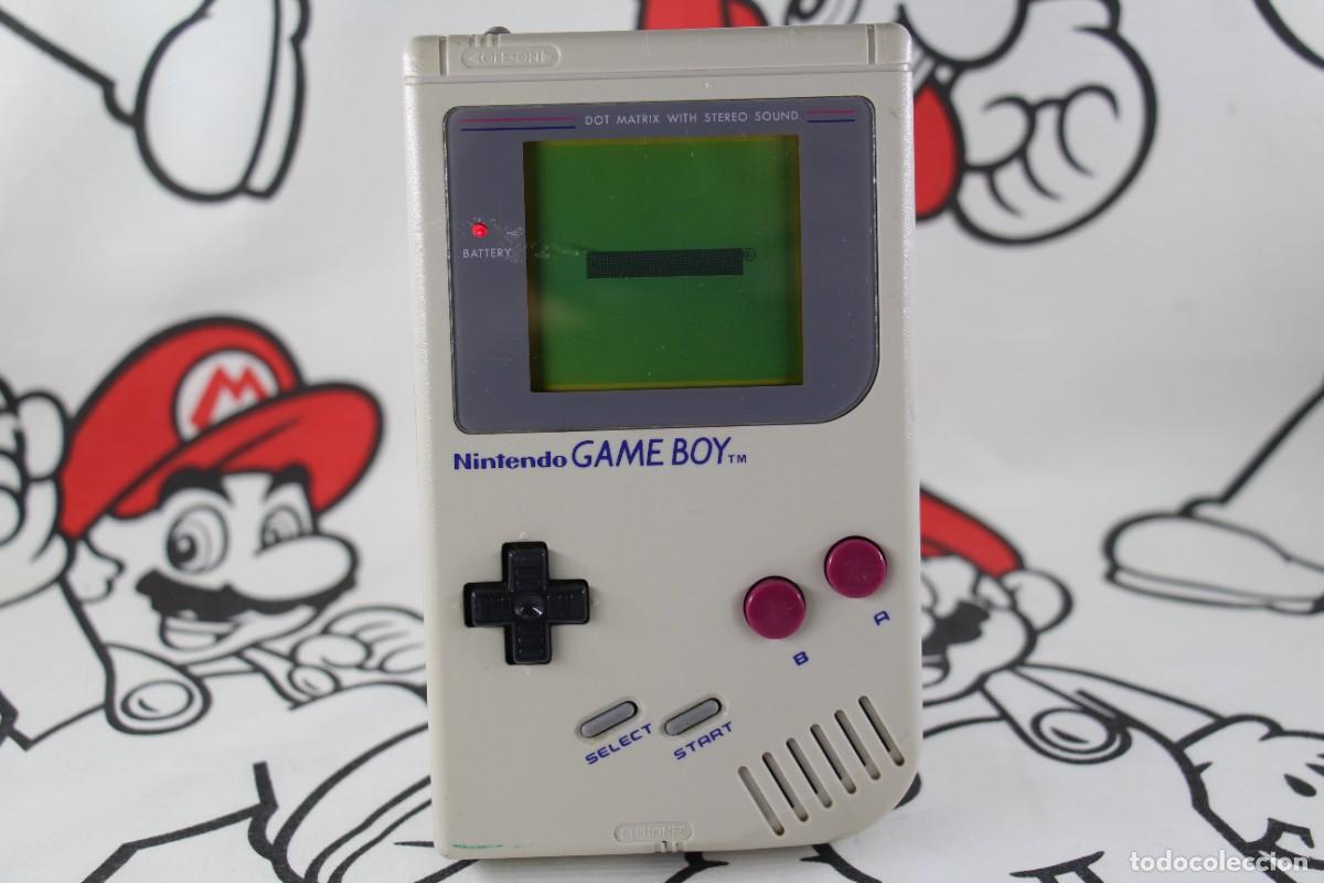 Videojuegos y Consolas: CONSOLA NINTENDO GAME BOY CLASICA GRIS ORIGINAL FUNCIONANDO LEER DESCRIPCION