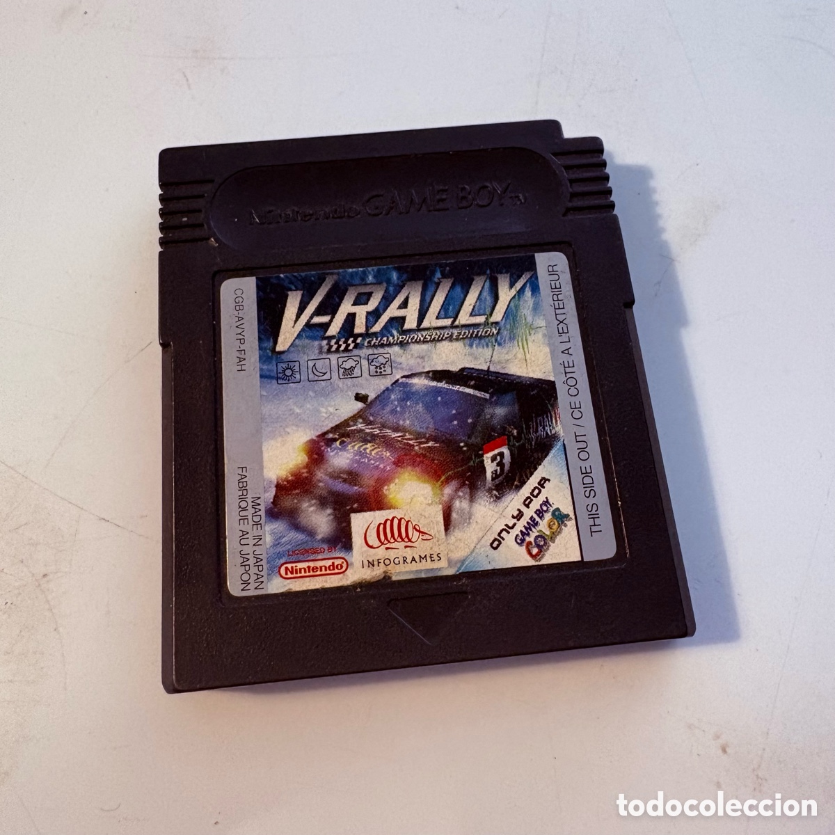 Videojuegos y Consolas: Juego para la consola Nintendo Game Boy Gameboy v-rally