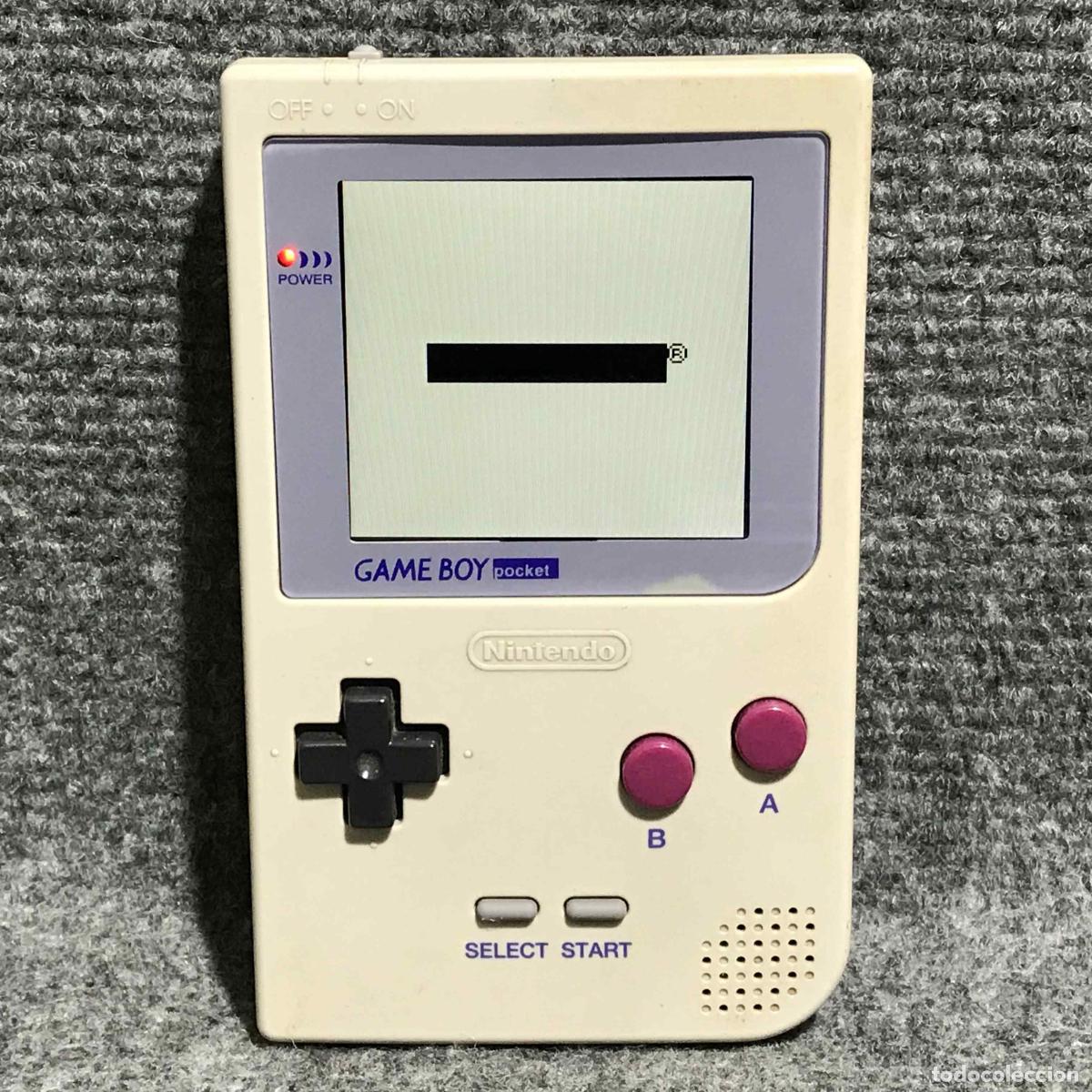 Video Games and Consoles: CONSOLA NINTENDO GAME BOY POCKET DMG PANTALLA IPS