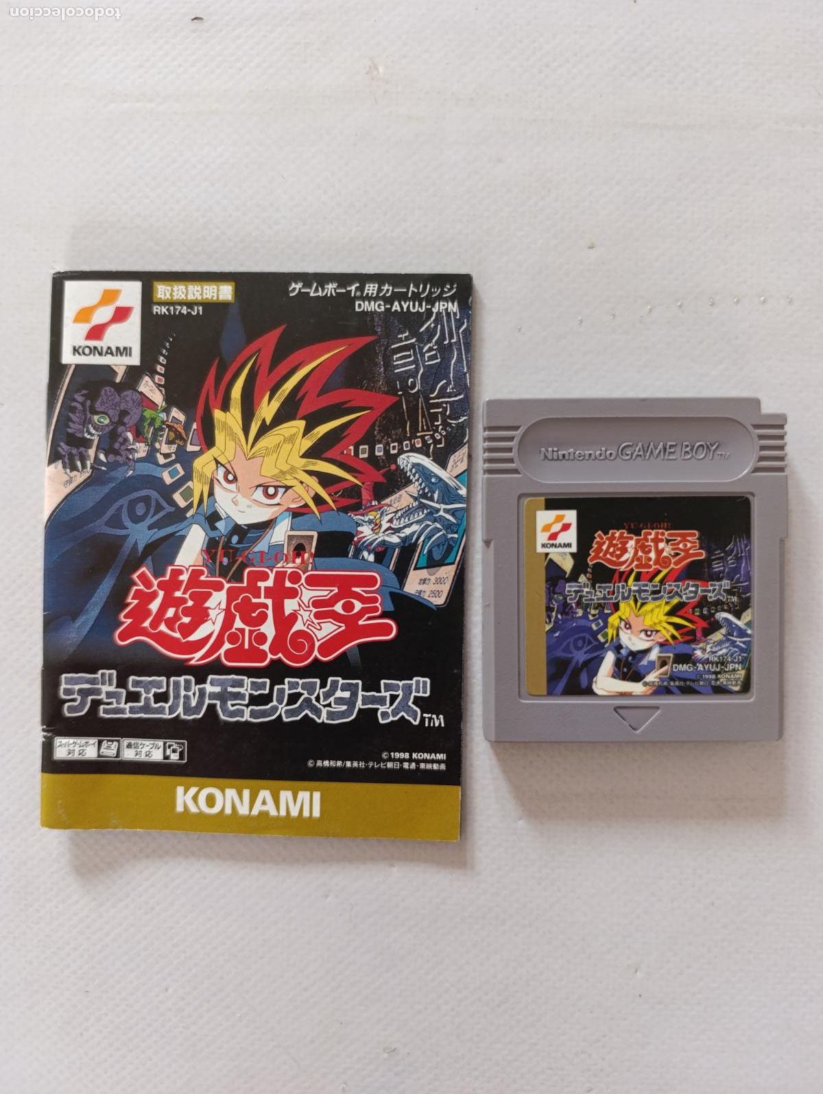 Videojuegos y Consolas: NINTENDO GAME BOY - YU-GI-OH! DUEL MONSTERS - DE JAPON - CARTUCHO Y MANUAL (312Cw)