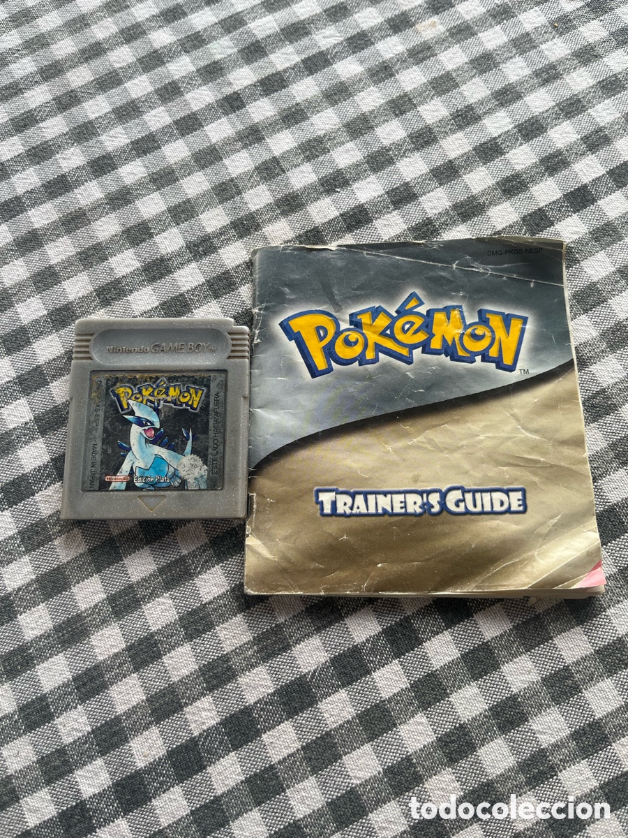 Videojuegos y Consolas: Pokemon edici&oacute;n plata + manual pal esp gameboy