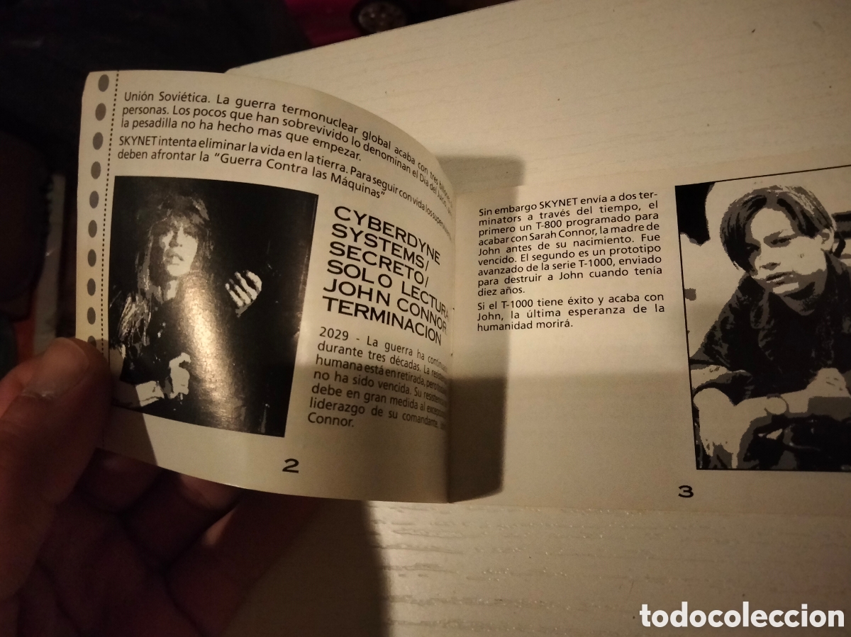 Videojuegos y consolas: Manual de instrucciones Terminator 2 Game Boy - Foto 4